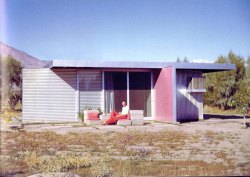 Midcenturymodernfreak:  Renown Modernist Architect, Albert Frey, Built His Own Home,