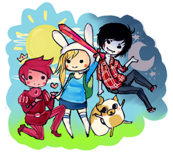 fionna-the-human-girl:  Adventure Timeee by =violatown