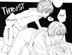 sodoyoulikeyaoi:  In this story I really thought that the seme would be the uke, yaoi always surprising me.  