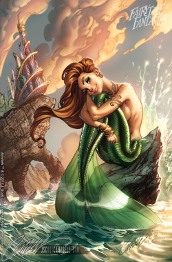 quevidamastriste:  Fairytale Fantasies by J. Scott Campbell. Coloring by Nei Ruffino.     