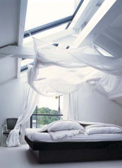 justthedesign:  justthedesign: Airy Bedroom.