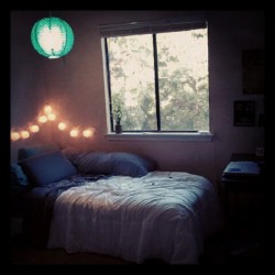 Bed room, where I spend 92% of my time. (Taken with Instagram)