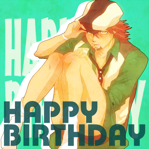 fuckyeahwildtiger:  428  But Kotetsu my birthday is on April ;A;