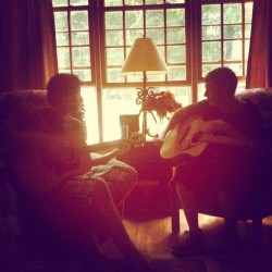 We all have a gift. #guitar #gift #moment #summer #2012  (Taken with Instagram)