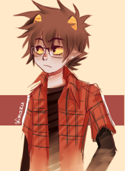  eridanampora asked you: whispers karkat with glasses into your ear  omg