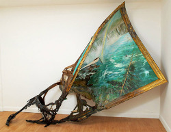 longdivisionnnn:  e tellmanystories:  shwetanarayan:  bettyrumble:  Valerie Hegarty - Altered States  LOVE  I feel like this is what happens when wild magic attacks your art gallery.  