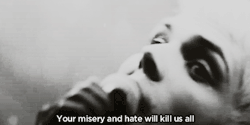 “su miseria y odio nos matará a todos
