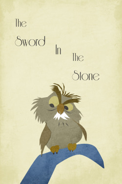 fuckyeahmovieposters:  The Sword in the Stone by Harshness 