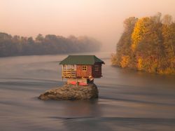 Beconinriot:  River House, Serbia Photograph By Irene Becker