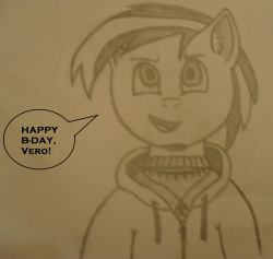 Here it is, Guys! I&rsquo;m sorry its so late, Veronox! :(I&rsquo;m also really sorry about its poor quality! My camera sucks But, aye, its the thought that counts right? :3