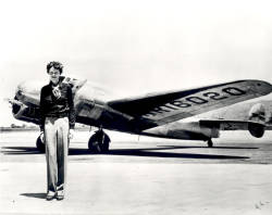 Honestly.  What's Not To Love About A Woman With Her Own Aircraft? Amelia Earhart: