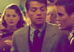 missmoltobene:  carryon-deducing-inthetardis:  deanwinchesterwantsthecass:  negotiateslikeaproperpsychopath:  casisabamf:  mirrorneurons:  Can we talk about his cheekbones though.    THE FUCK IS THIS FROM??!  twist and shout got turned into a movie? 