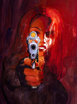 for-redheads:  Black Widow - Things They Say by Bill Sienkiewicz 