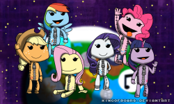 My Little Big Planet I'm currently in the midst of re-drawing each individual character.