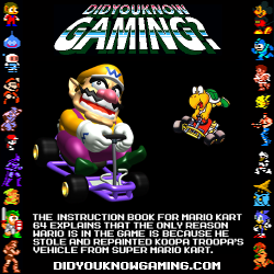 didyouknowgaming:  Mario Kart 64. Submitted