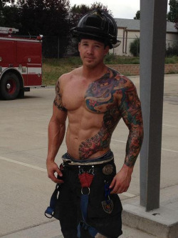  Hot firefighter 