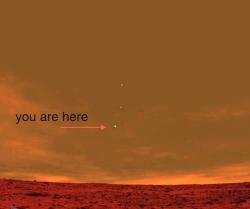 80takeschase:  meow-rawr:  Earth seen from mars Saturday 8/11/12