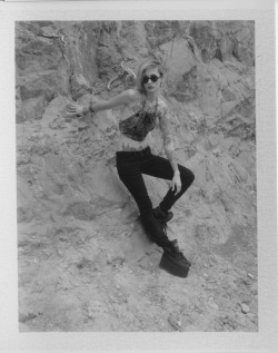 polaroid by Andy Reaser, model Theresa Manchester