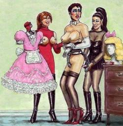 chaste sissy art~ (credit to the artist)