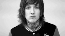 theadventuresofoliversykes:  everafterasylum-rpg:  Oliver Sykes//24//Bring Me The Horizon//Drug Addict &amp; Paranoid Schizophrenia//OPEN Oliver was the bad boy of his school life. He had been doing drugs since he was 13 and loved every second of it.