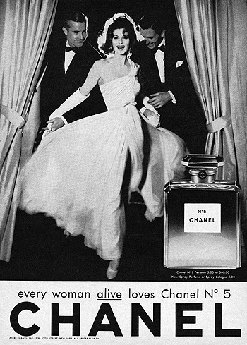 Porn photo Suzy Parker for Chanel, cir. 1950s
