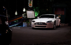 nistphotography:  British Beauty on Flickr. Via Flickr: Aston Martin V8 Vantage 2011 © All Rights Reserved by Stojanovic Nikola. Nikon D3000 Sigma 30mm F1.4 DC HSM Comment and fave if you like it :)Do not use this photo without my written permission.