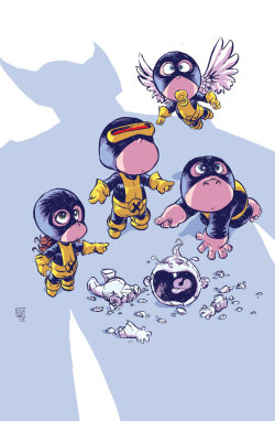 Danhacker:  Skottie Young’s Marvel Now! Baby Variant Covers Following The Success