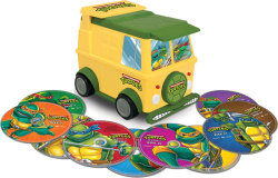 tmntpartyvan:  [NEWS] Teenage Mutant Ninja Turtles “Complete Classic Series Collection” Party Van 23-Disc Gift Set TMNT fans everywhere, rejoice! According to TVShowsOnDVD.com, Lionsgate Entertainment has announced the complete box set of the original