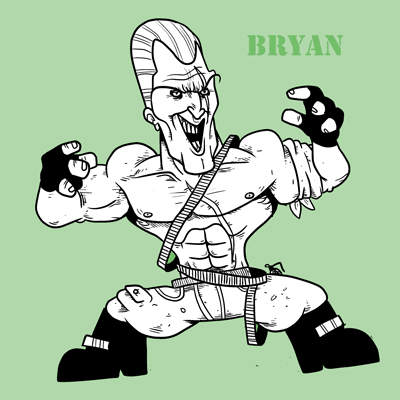 Porn Bryan Fury, Tekken. photos