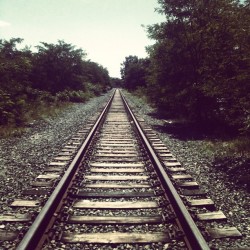 Train in vain  (Taken with Instagram)