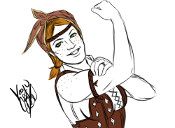 chakwas:  veolu:  Hell yeah i want some Aveline. Sexy strong women &lt;3333 There should be more women like Aveline in video games.   omfg perfect 