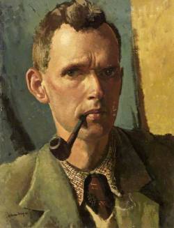 blastedheath:  William Dring (English, 1904-1990), Self Portrait, 1941. Oil on canvas, 44 x 34 cm. Russell-Cotes Art Gallery and Museum, Bournemouth, Dorset. 