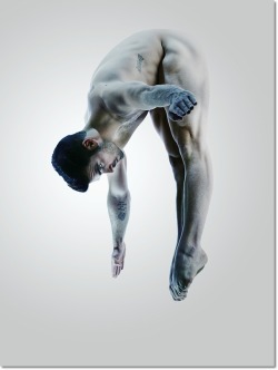 100artistsbook:  Canadian Olympic diver Alexandre Despatie,  photographed by Jean-Francois Berube More Male Art at www.theartofman.net and www.vitruvianlens.com Incredible! 