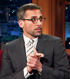 marfmellow:  quixxotica:  chessieness:  clype:  incendiarywit:  r snaylshell:  pintooo:  wheatthin:  Steve Carell on Craig Ferguson - 19/06/2012  Steve Carell is slightly turning into a silver fox version of Ryan Gosling   wait when did steve carell turn