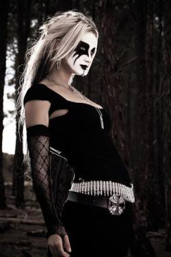 Black Metal girl.