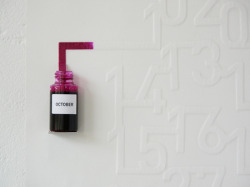 martinekenblog:  Ink Calendar by Oscar Diaz  Pretty cool&hellip;
