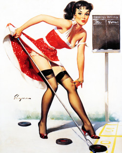 vintagegal:  “Aiming To Please” by Gil