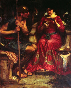 kiraablue:  Jason and Medea by William Waterhouse (6 April 1849 — 10 February 1917) 