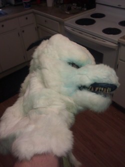 wtf-fursuits:  The person is claiming this was made by Qarrezel(Clockwork Creature). …I have my doubts. WTF-Fursuits comment: It actually was, 6 years ago. Everyone has to start somewhere, even the best suit makers were new once. :3  I&rsquo;m still