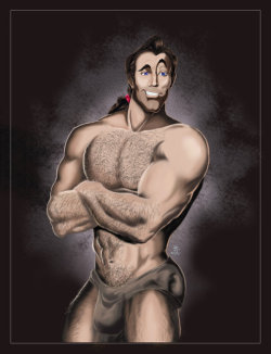 Gaston from Beauty & the Beast by David