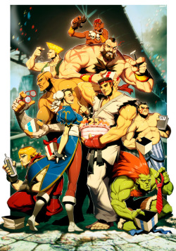genzoman:  HAPPY BIRTHDAY STREET FIGHTER!!!(DOWNLOAD FOR A BIGGER