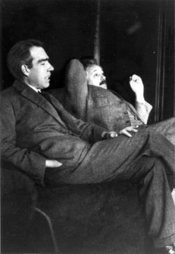 neongraa:  1 &amp; 2: Niels Bohr and Einstein chilling, 1925; 3: Niels Bohr and Louis Armstrong, Copenhagen 1959.