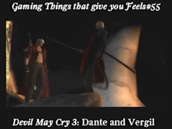 gamingthingsthatgiveyoufeels:  Gaming Things that give you Feels #55 Devil May Cry 3: Dante and Vergil submitted by: kyokoyagami 