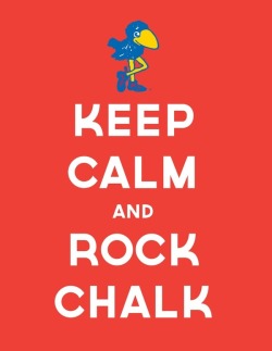 Rock Chalk Jayhawk! 