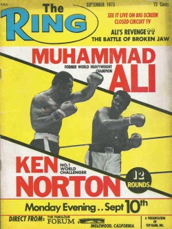BACK IN THE DAY |9/10/73| Muhammad Ali defeated Ken Norton by split-decision.