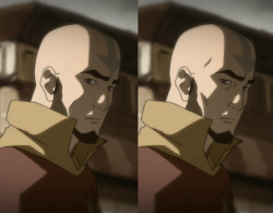 I was doing some foolish things in photoshop when I decided to edit some screecaps of TLOK, I made some characters younger then.  I have to say, Tenzin in his teen years should be hot as fuck. 