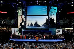 Russian ships displayed at DNC tribute to