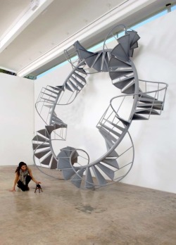 bluebirdsfloat:  PETER COFFIN - Untitled (Spiral Staircase) (2007)