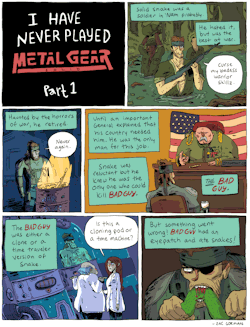 idrawnintendo:  The plot to the Metal Gear