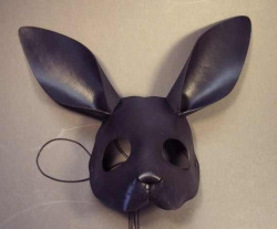 Leather rabbit mask   (things I need for unspecified reasons)